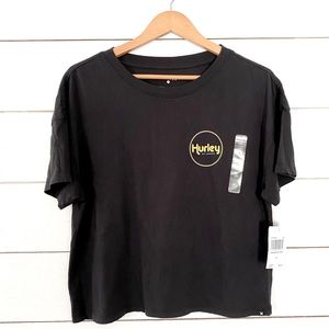 Hurley Box Tee | Hurley Graphic | Black | Sz Sm NW